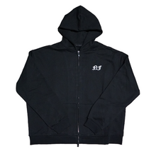 Load image into Gallery viewer, NF ZIPUP HOODIE - BLACK