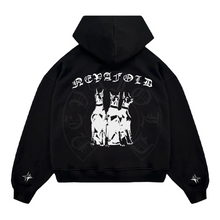 Load image into Gallery viewer, FEARLESS HOODIE - BLACK