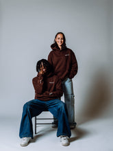 Load image into Gallery viewer, VINTAGE CAR HOODIE - BROWN