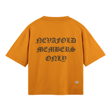 Load image into Gallery viewer, MEMBERS ONLY BOX FIT TEE - ORANGE
