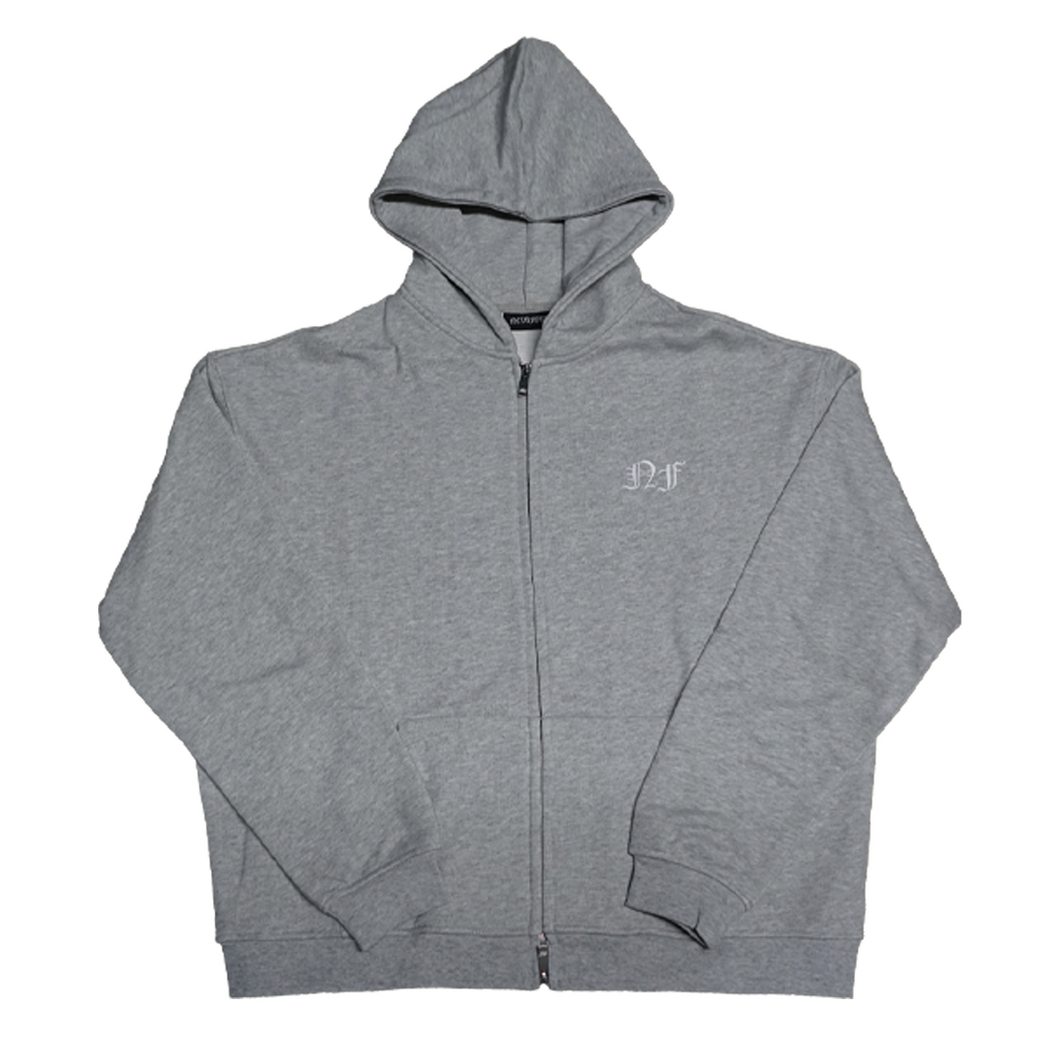 NF ZIPUP HOODIE - GREY