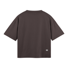 Load image into Gallery viewer, STAPLE BOX FIT TEE - BROWN
