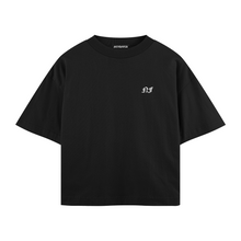 Load image into Gallery viewer, ANFEALD BOX FIT TEE - BLACK
