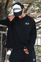 Load image into Gallery viewer, NF WAFFLE LONG SLEEVE - BLACK
