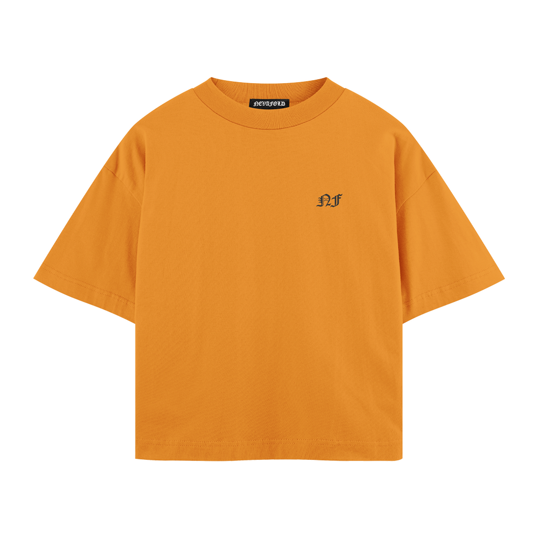 MEMBERS ONLY BOX FIT TEE - ORANGE