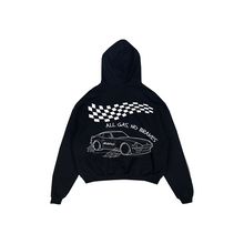 Load image into Gallery viewer, VINTAGE CAR HOODIE - BLACK
