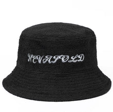 Load image into Gallery viewer, TOWEL BUCKET HAT - BLACK
