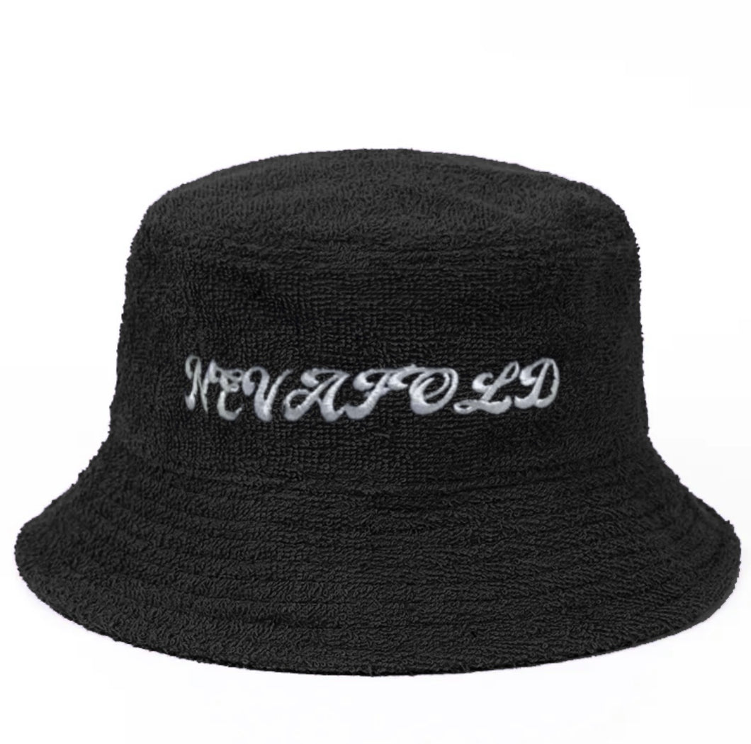 TOWEL BUCKET HAT - BLACK