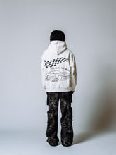 Load image into Gallery viewer, VINTAGE CAR HOODIE - CREAM
