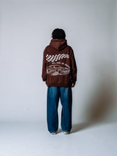 Load image into Gallery viewer, VINTAGE CAR HOODIE - BROWN

