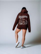 Load image into Gallery viewer, VINTAGE CAR HOODIE - BROWN

