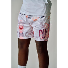 Load image into Gallery viewer, ROSE SHORTS - WHITE/PINK
