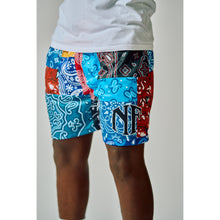 Load image into Gallery viewer, BLENDED BANDANA BANDIT SHORTS - MIXED COLORS
