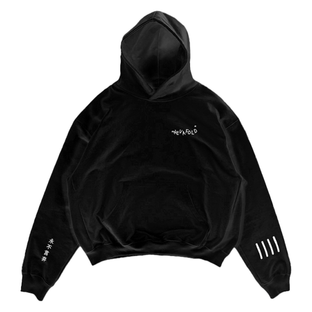 VINTAGE CAR HOODIE - BLACK