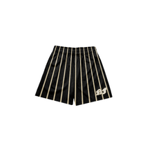 Load image into Gallery viewer, PINSTRIPE SHORTS - BLACK
