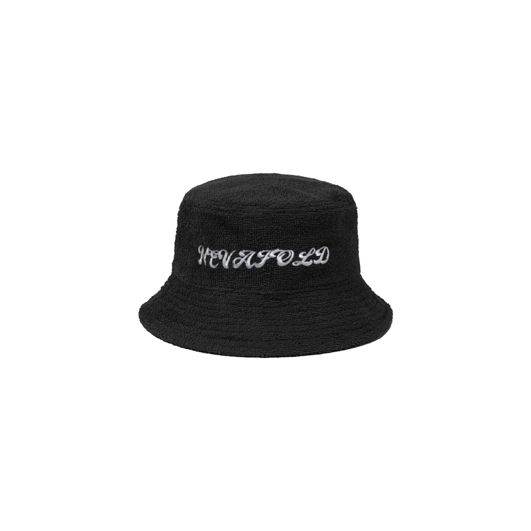 TOWEL BUCKET HAT - BLACK
