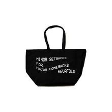 Load image into Gallery viewer, LARGE TOTE BAG - BLACK
