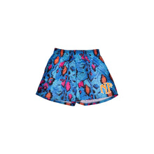 Load image into Gallery viewer, LEOPARD SHORTS - BLUE
